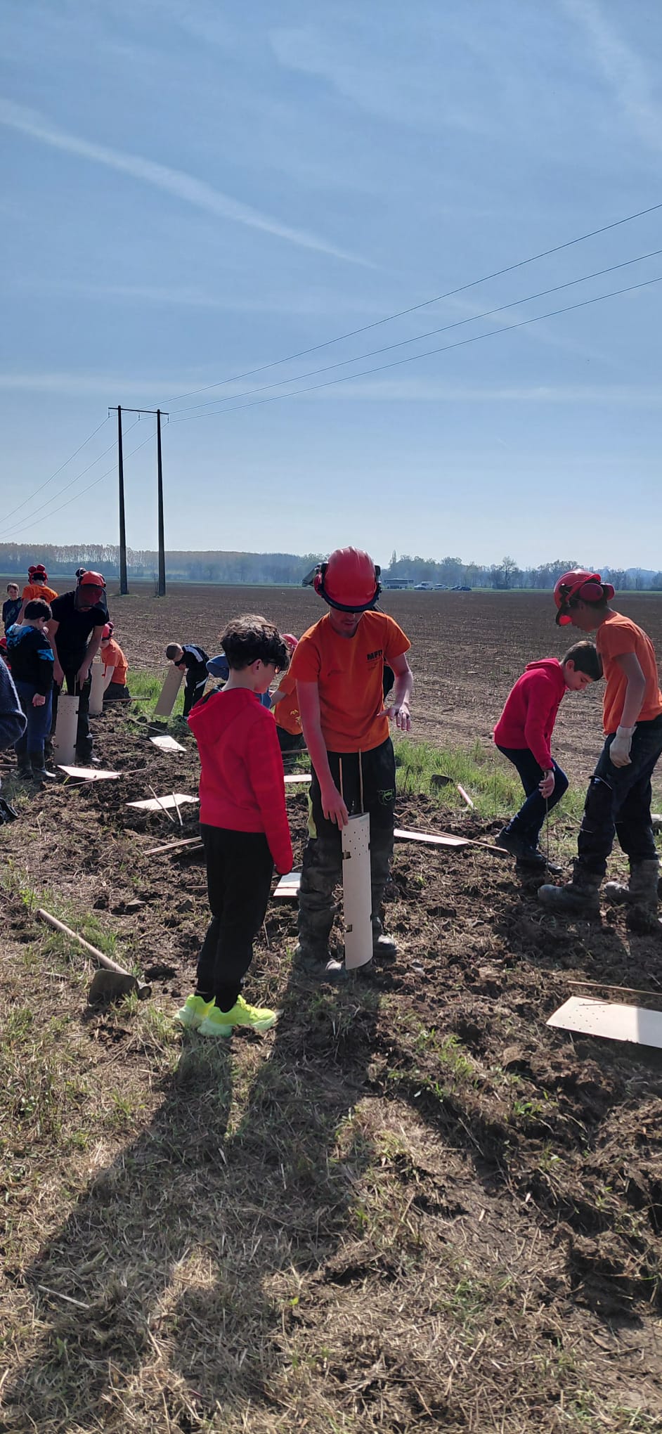 Les élèves GMNF en action à Grièges